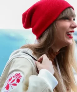 Taylor Swift Blank Canvas Project X Kilo Kish Bouclé Varsity Jacket