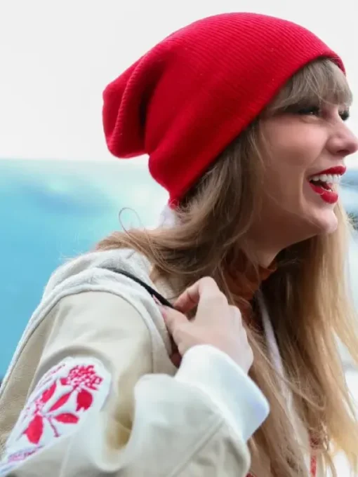 Taylor Swift Blank Canvas Project X Kilo Kish Bouclé Varsity Jacket
