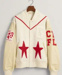 Taylor Swift Blank Canvas Project X Kilo Kish Bouclé Varsity Jacket