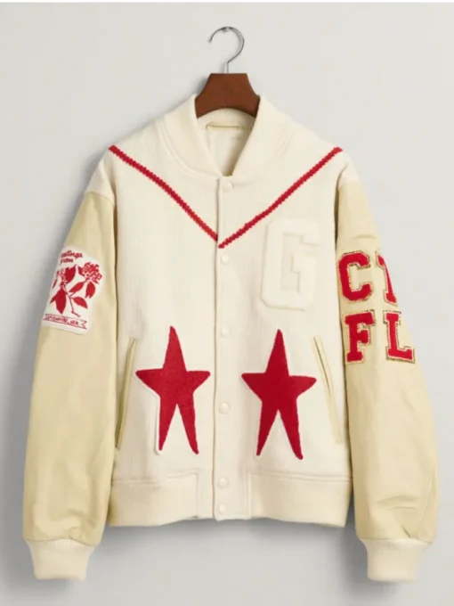 Taylor Swift Blank Canvas Project X Kilo Kish Bouclé Varsity Jacket