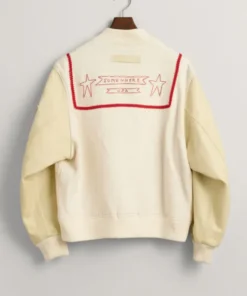 Taylor Swift Blank Canvas Project X Kilo Kish Bouclé Varsity Jacket