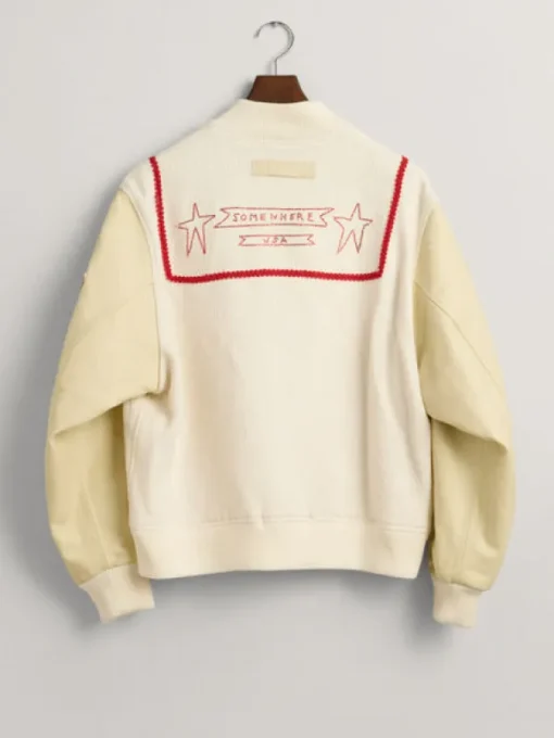 Taylor Swift Blank Canvas Project X Kilo Kish Bouclé Varsity Jacket
