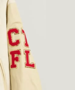 Taylor Swift Blank Canvas Project X Kilo Kish Bouclé Varsity Jacket