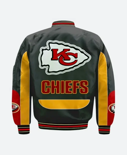 Taylor Swift Chiefs Leather Bomber Jacket