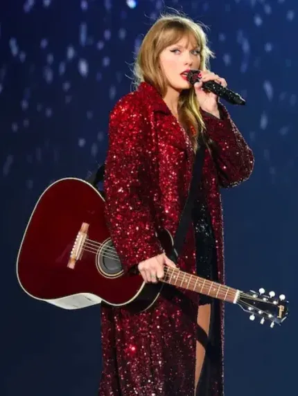 Taylor Swift Eras Tour 2023 Sequin Coat