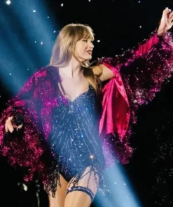 Taylor Swift Eras Tour Magenta Karma Jacket