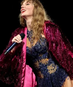 Taylor Swift Eras Tour Magenta Karma Jacket