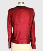 Taylor Swift New Years Eve Red Sequin Jacket