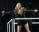 Taylor Swift The Eras Tour Black Sequin Blazer
