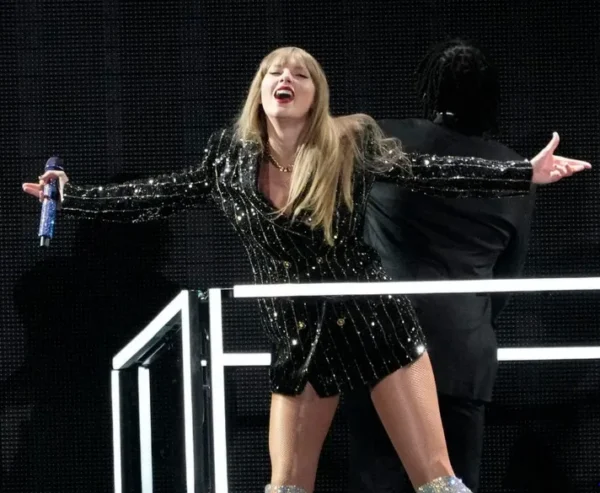 Taylor Swift The Eras Tour Black Sequin Blazer