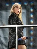 Taylor Swift The Eras Tour Black Sequin Blazer
