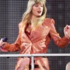 Taylor Swift The Eras Tour Paris Sequin Orange Blazer