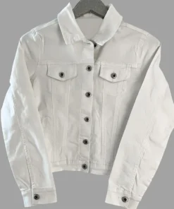 Taylor Swift The Eras Tour Swiftie White Denim Jacket