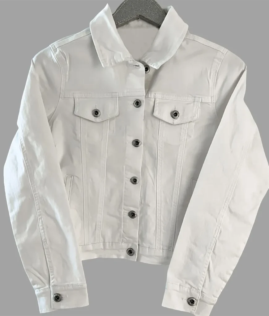 Taylor Swift The Eras Tour Swiftie White Denim Jacket
