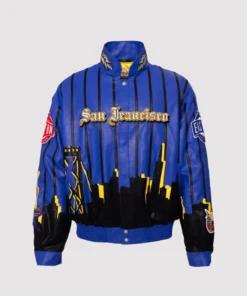 2025 NBA All-Star San Francisco Bay Area Leather Jacket