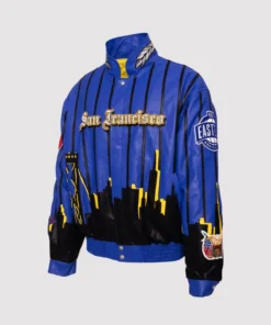 2025 NBA All-Star San Francisco Bay Area Leather Jacket