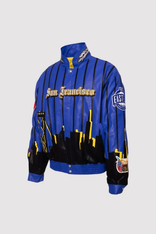 2025 NBA All-Star San Francisco Bay Area Leather Jacket