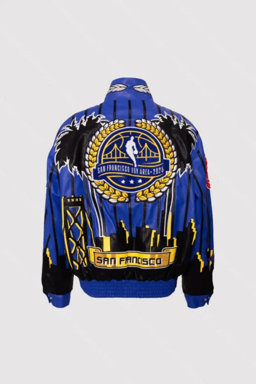 2025 NBA All-Star San Francisco Bay Area Leather Jacket