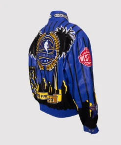 2025 NBA All-Star San Francisco Bay Area Leather Jacket