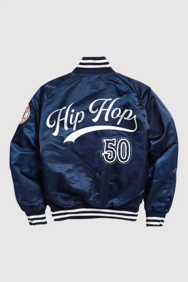 50 Years of Hip Hop NY Yankees Varsity Jacket