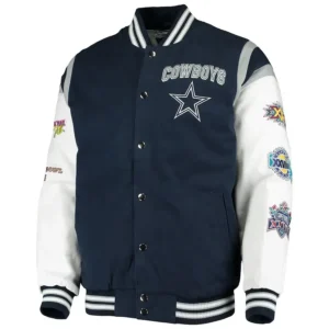 5x Super Bowl Champion Dallas Cowboys Varsity Jacket
