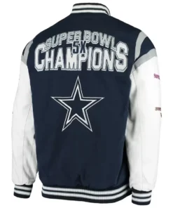 5x Super Bowl Champion Dallas Cowboys Varsity Jacket