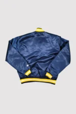 80’s Indiana Pacers Navy Blue Satin Varsity Jacket