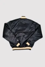 80’s New Orleans Saints Black Satin Varsity Jacket