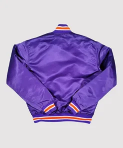 80’s Phoenix Suns Purple Satin Varsity Jacket
