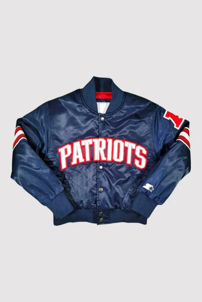 90’s New England Patriots Satin Jacket
