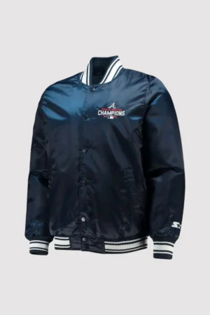 Atlanta Braves 2021 World Series Champions Satin Jacket