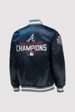 Atlanta Braves 2021 World Series Champions Satin Jacket