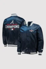 Atlanta Braves 2021 World Series Champions Satin Jacket