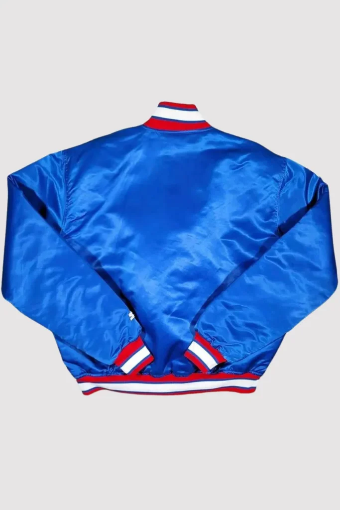 Atlanta Braves 80’s Bomber Satin Varsity Jacket
