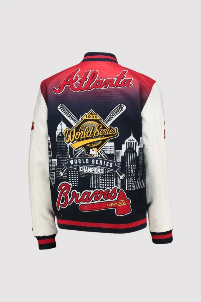 Atlanta Braves World Series Champions Varsity jacket