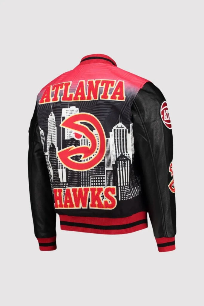 Atlanta Hawks Pro Standard Team Remix Varsity Jacket