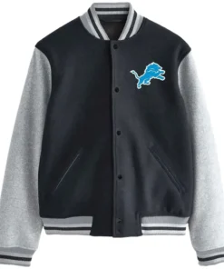 Beverly Hills Cop 4 Eddie Murphy Detroit Lions Varsity Jacket