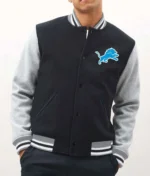 Beverly Hills Cop 4 Eddie Murphy Detroit Lions Varsity Jacket