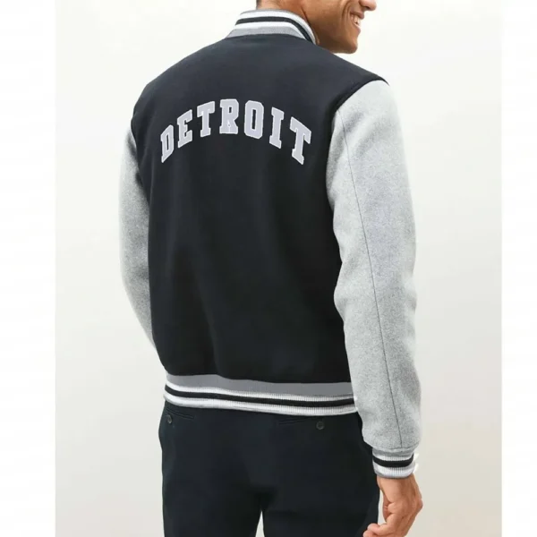 Beverly Hills Cop 4 Eddie Murphy Detroit Lions Varsity Jacket