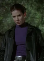 Sandra Bullock Murder by Numbers Leather Trench Coat