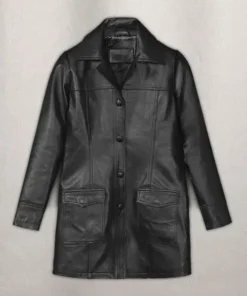 Sandra Bullock Murder by Numbers Leather Trench Coat