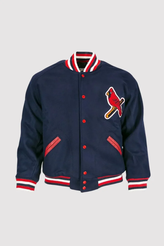 St. Louis Cardinals 1950 Wool Navy Varsity Jacket