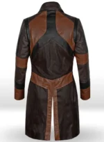 Zoe Saldana Guardians of the Galaxy Vol 2 Leather Coat