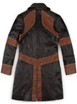 Zoe Saldana Guardians of the Galaxy Vol 2 Leather Coat