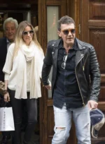 Antonio Banderas Leather Jacket
