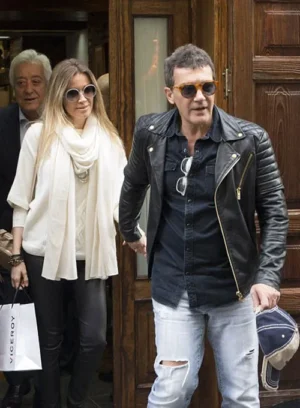 Antonio Banderas Leather Jacket
