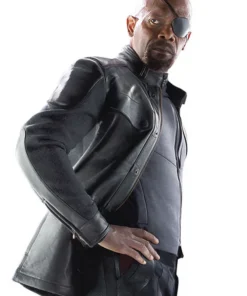 Avengers Age of Ultron Nick Fury Leather Jacket