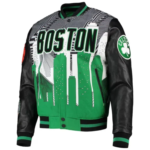 Boston Celtics 17x Champions Varsity Jacket