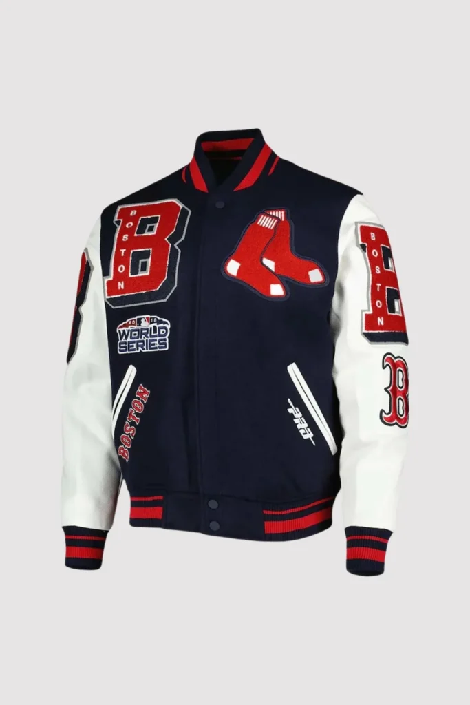 Boston Red Sox Mash Up Varsity Jacket