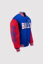 Buffalo Bills Blue and Red Varsity Wool Jacket